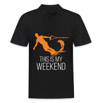 Wakeboarder This is my Weekend Wakeboarding - Polo Homme - noir - Devant - Kai (181cm)