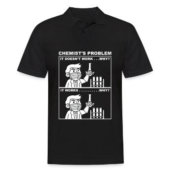 Chemistry It Works - Polo Homme - noir - Devant - Kai (181cm)