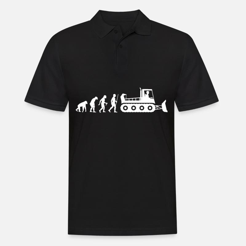 Evolution Chenilles de piste - Polo Homme - noir