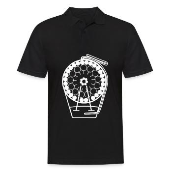 Pyrotechnics Fireworks Double Ring Shell Anatomy - Polo Homme - noir - Devant - Kai (181cm)