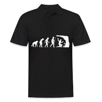 Evolution Géologie Géologie Travailleurs de la mine - Polo Homme - noir - Devant - Kai (181cm)