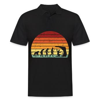 Géologue Evolution Géologie Steinmetz - Polo Homme - noir - Devant - Kai (181cm)