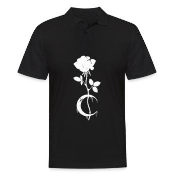 Lune d’occulte Rose Gothic - Polo Homme - noir - Devant - Kai (181cm)