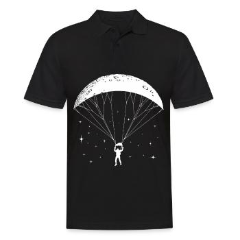 Parapente lunaire Parapente - Polo Homme - noir - Devant - Kai (181cm)