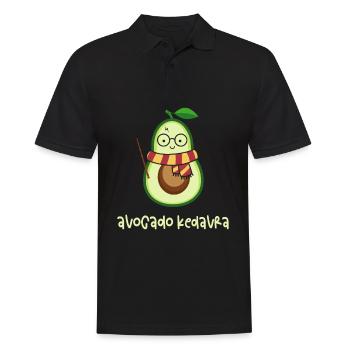 Avocado Kedavra Sunglasses Wizard Vegan Magician - Men's Polo Shirt - black - Front - Kai (181cm)