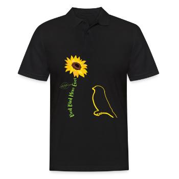 Meilleure maman d’oiseau de tous les temps - Polo Homme - noir - Devant - Kai (181cm)