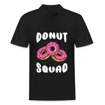 Escouade Donut - Polo Homme - noir - Devant - Kai (181cm)