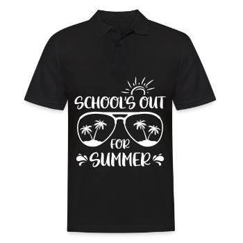 Les écoles sortent pour les lunettes de soleil d’été Dernier jour d’école - Polo Homme - noir - Devant - Kai (181cm)