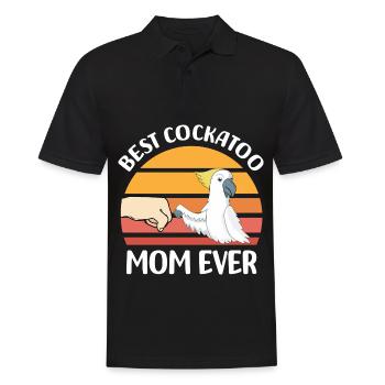 Kakadu lovers | Cockatoo Pet Birds Gift - Men's Polo Shirt - black - Front - Kai (181cm)