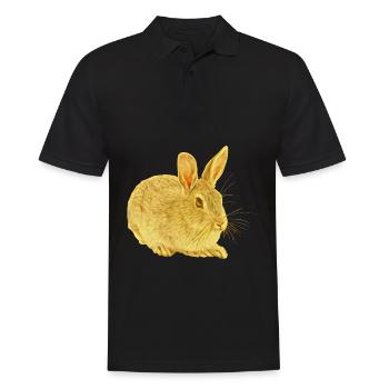Lapin - Polo Homme - noir - Devant - Kai (181cm)