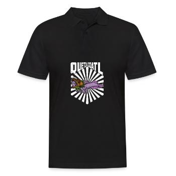 Quetzalcoatl Axolotl Mexico Aztecs Deity - Men's Polo Shirt - black - Front - Kai (181cm)