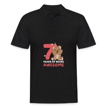 Quokka pour les enfants de 7 ans - Polo Homme - noir - Devant - Kai (181cm)