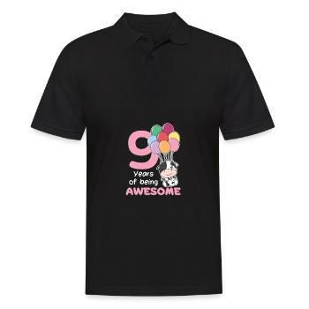 Vache pour les enfants de 9 ans - Polo Homme - noir - Devant - Kai (181cm)