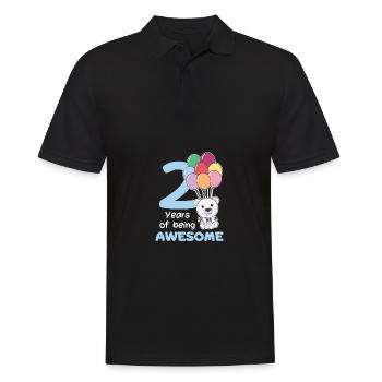 Ours polaire pour les enfants de 2 ans - Polo Homme - noir - Devant - Kai (181cm)