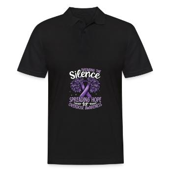 Briser le silence Soutien à la sensibilisation aux surdoses - Polo Homme - noir - Devant - Kai (181cm)
