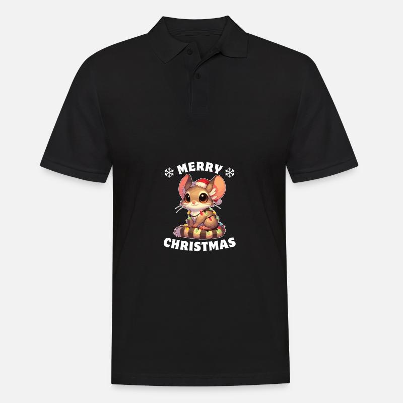 Fées de Noël Springmouse - Polo Homme - noir