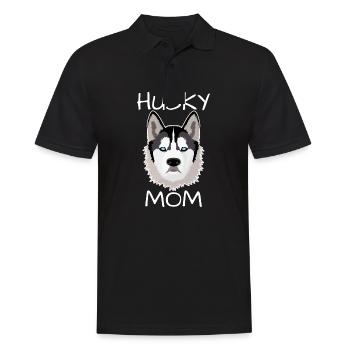 Husky maman - Polo Homme - noir - Devant - Kai (181cm)