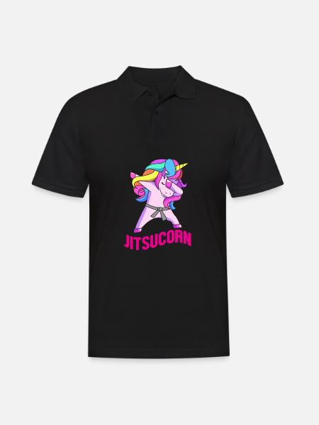 Jiu Jitsu Self Defense - Men's Polo Shirt - black