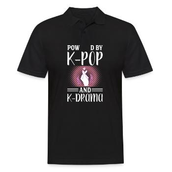 K-Pop K-Drama Kpop Kdrama Hallyu Korea South Korea - Men's Polo Shirt - black - Front - Kai (181cm)