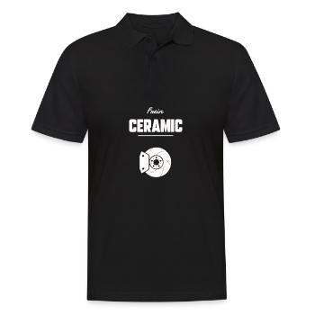 Frein ceramic - Polo Homme - noir - Devant - Kai (181cm)