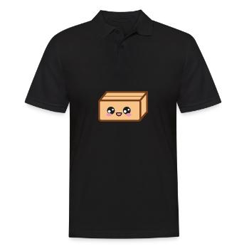 Carton packaging move - Men's Polo Shirt - black - Front - Kai (181cm)