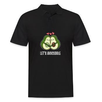 Let’s avocats couples et les amants poison - Polo Homme - noir - Devant - Kai (181cm)