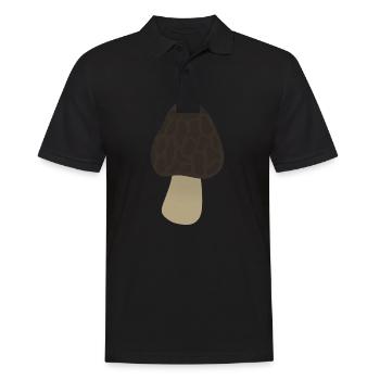 Morille - Polo Homme - noir - Devant - Kai (181cm)