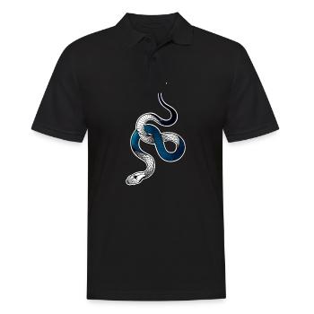 Serpent cosmos - Polo Homme - noir - Devant - Kai (181cm)