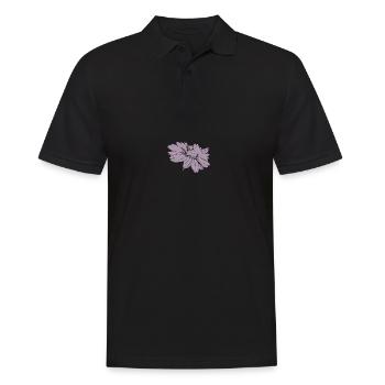 Fleur d’abeille Abeille Marguerites à la camomille - Polo Homme - noir - Devant - Kai (181cm)