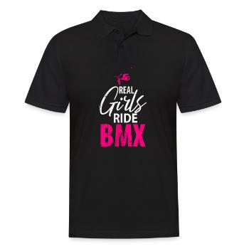 BMX - Polo Homme - noir - Devant - Kai (181cm)