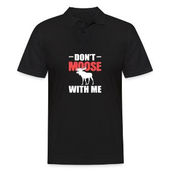 Not Moose Hunter Poison - Men's Polo Shirt - black - Front - Kai (181cm)