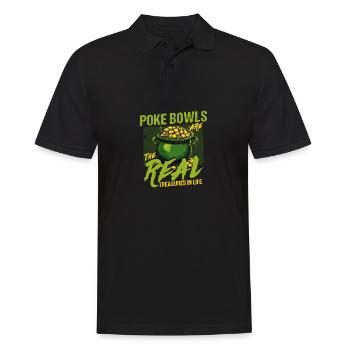 Les poke bowls sont les vrais trésors de la Saint-Patrick - Polo Homme - noir - Devant - Kai (181cm)