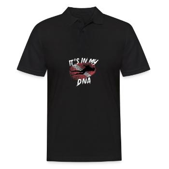 In My DNA Professional Diver Poison - Men's Polo Shirt - black - Front - Kai (181cm)