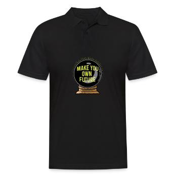 Votre propre avenir Ambitieux ou rêveur. Poison - Polo Homme - noir - Devant - Kai (181cm)