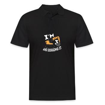 There are meat shops digging specialties gift - Men's Polo Shirt - black - Front - Kai (181cm)