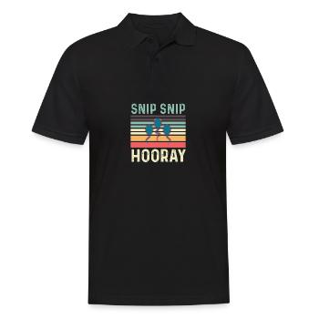 Snippet Cerveaux Amour Mari Poison - Polo Homme - noir - Devant - Kai (181cm)