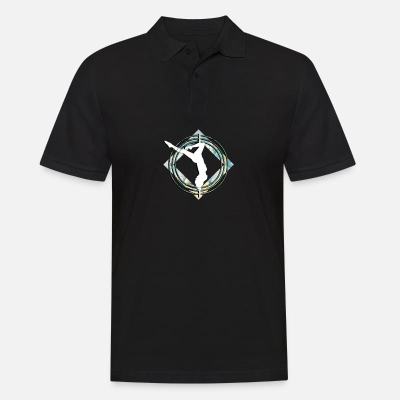 Liebespastanztanz Stripper Geschenk - Männer Poloshirt - Schwarz