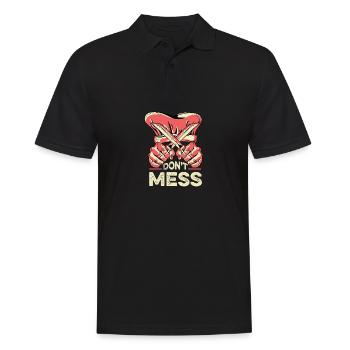 N’empoisonnez pas les critiques alimentaires - Polo Homme - noir - Devant - Kai (181cm)