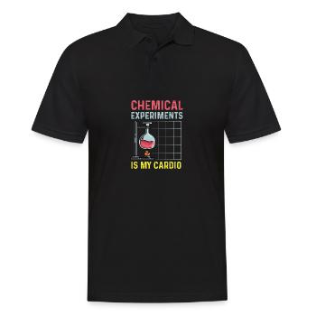 Chemical Elements Stagiaire Docteur Cadeau - Polo Homme - noir - Devant - Kai (181cm)