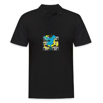 Breakdancer Hip-Hop Artist Cadeau - Polo Homme - noir - Devant - Kai (181cm)