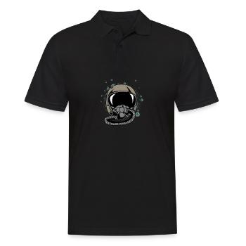 Pilot Helmet Student Pilot Gift - Men's Polo Shirt - black - Front - Kai (181cm)