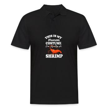 Ceci est mon costume humain drôle citation I - Polo Homme - noir - Devant - Kai (181cm)