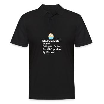 Cupcake Sncicate Substantiv Fairy Cake Konditor Ko - Männer Poloshirt - Schwarz - Vorne - Kai (181cm)
