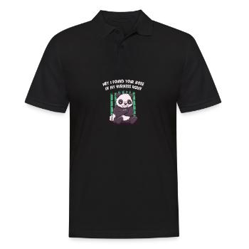 I found your nose in my shop lust again - Men's Polo Shirt - black - Front - Kai (181cm)