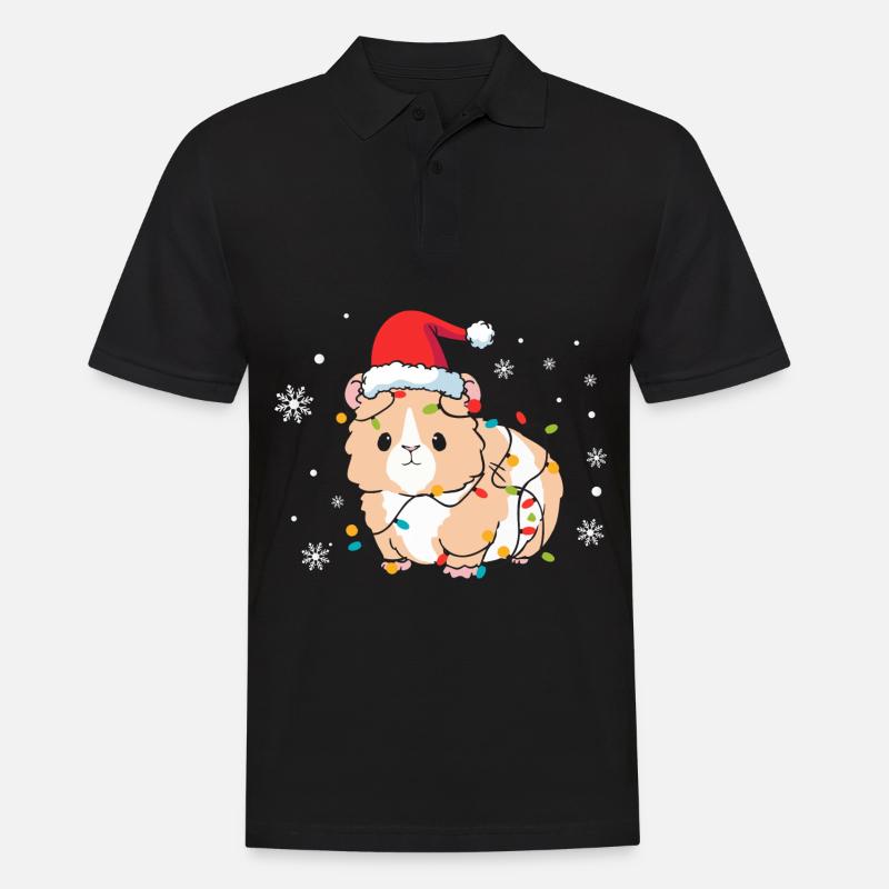 Noël de hamster - Polo Homme - noir