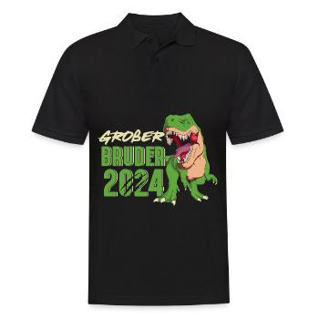 Big Brother 2024 - Men's Polo Shirt - black - Front - Kai (181cm)