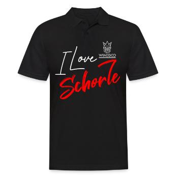 Winegod drôle disant que j’aime Schorle - Polo Homme - noir - Devant - Kai (181cm)