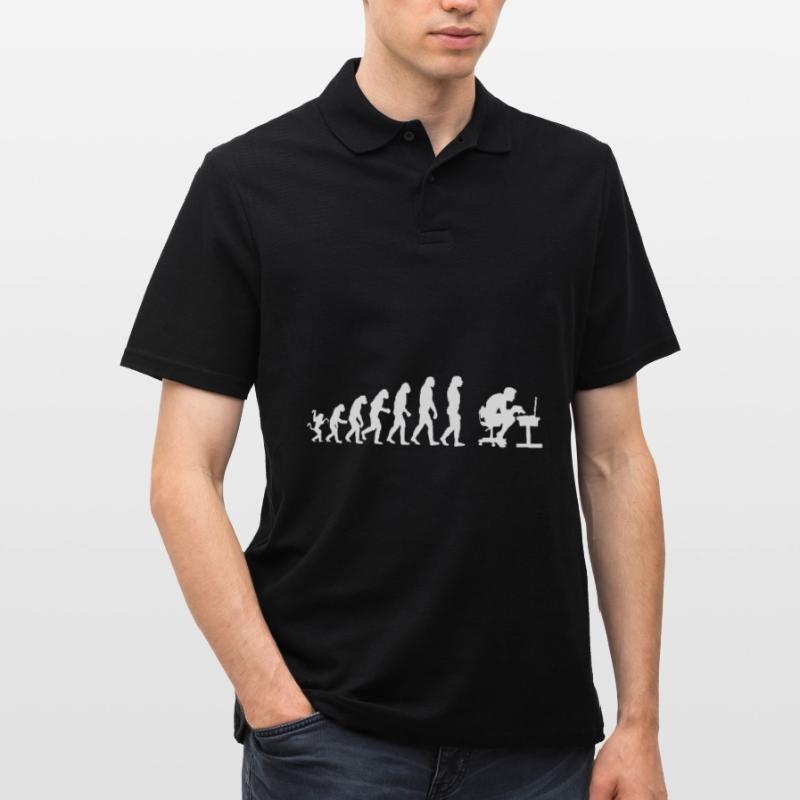 Evolution Computer Men's Polo Shirt