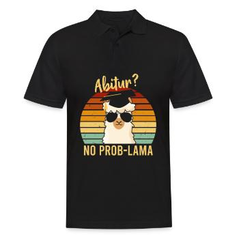 Abitur No Problama 2022 - Polo Homme - noir - Devant - Kai (181cm)