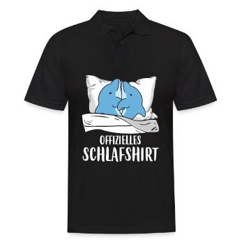 Chemise de couchage officielle Pyjama Dauphin - Polo Homme - noir - Devant - Kai (181cm)